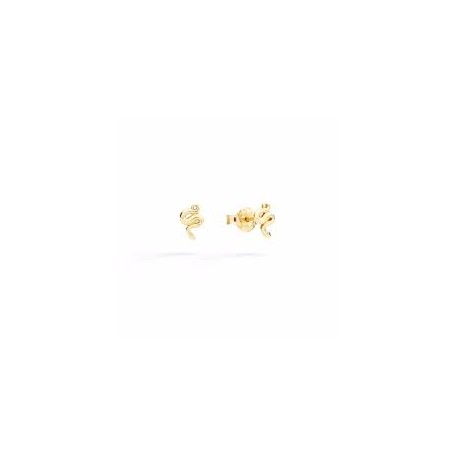 Dodo Orecchini Mini Stud Serpente DOC6003SNAKE0009G oro giallo 9K